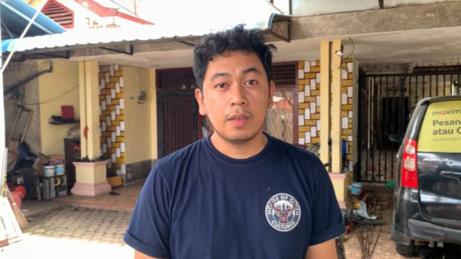 Pemilik rumah, Jonas Silaban. [Ist]